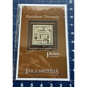 Erica Michaels Petites Collection RANDOM THREADS Counted Cross Stitch Pattern